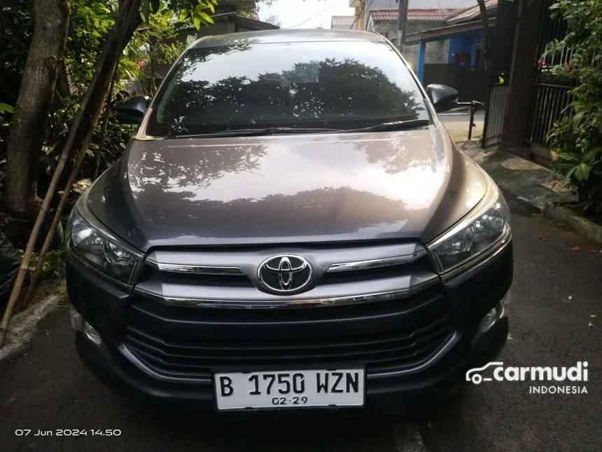 Jual Mobil Toyota Kijang Innova 2019 G 2.0 di Banten Automatic MPV Abu