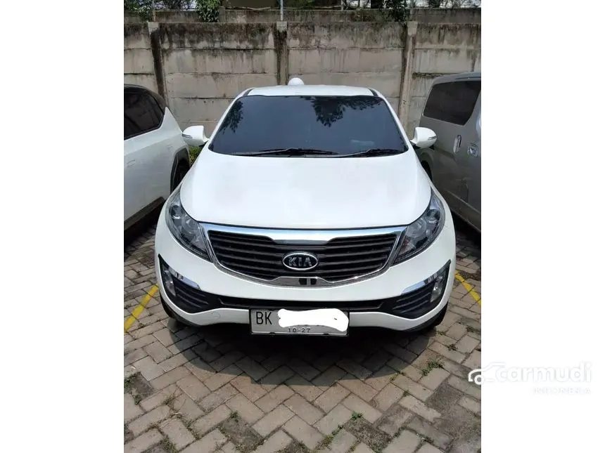 Jual Mobil KIA Sportage 2011 EX 2.0 di DKI Jakarta Automatic SUV Putih Rp 122.000.000