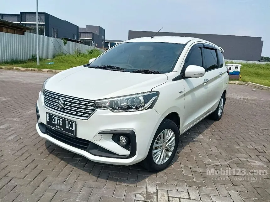 Jual Mobil Suzuki Ertiga 2018 GX 1.4 di Banten Automatic MPV Putih Rp 172.900.000