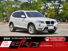 2014 BMW X3 2.0 xDrive20i xLine SUV (Faktur 2015) F25 Alpine white Odo 29 Rb (ANTIK) HARGA TERENDAH
