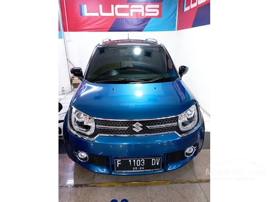 Jual Mobil Suzuki Ignis 2019 GX 1.2 di DKI Jakarta Manual Hatchback Biru Rp 112.000.000