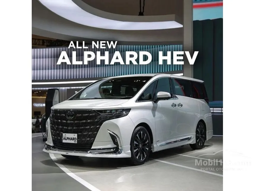 Jual Mobil Toyota Alphard 2024 HEV 2.5 di Jawa Barat Automatic MPV Putih Rp 1.673.800.000