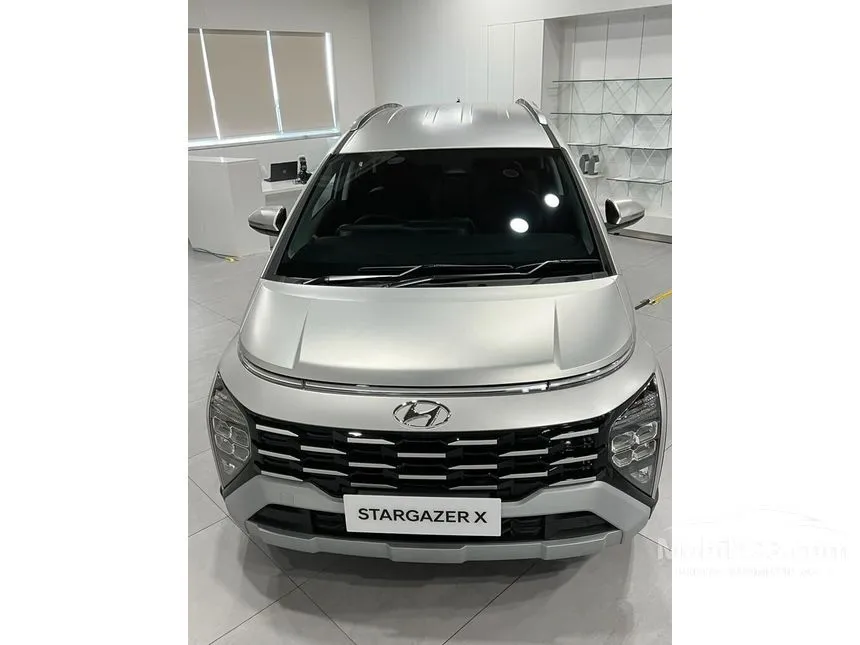 Jual Mobil Hyundai Stargazer X 2024 Prime 1.5 di Banten Automatic Wagon Emas Rp 322.000.000