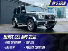 2020 Mercedes-Benz AMG G63 4.0 SUV Silver on Beige Abu-abu Abu Grey Mercy G 63