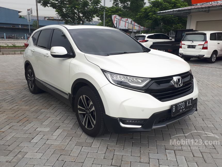 Jual Mobil Honda Cr V 2018 Prestige Prestige Vtec 1 5 Di Banten Automatic Suv Putih Rp 431 500 000 6467258 Mobil123 Com