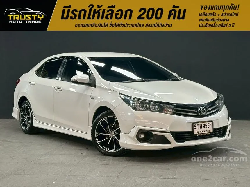 2016 Toyota Corolla Altis Esport Sedan