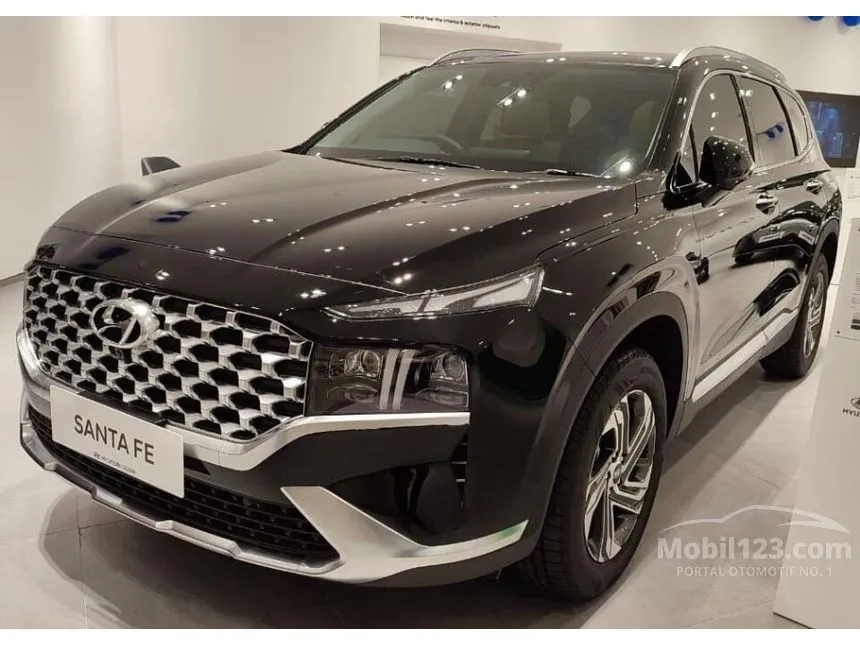 Jual Mobil Hyundai Santa Fe 2024 Signature 2.5 di DKI Jakarta Automatic SUV Hitam Rp 664.000.000