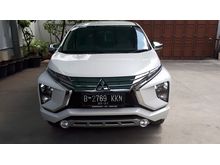 Mitsubishi Xpander 1.5 ULTIMATE Wagon Automatic Tahun 2018 White Top Condition, Nyaman, Elegant, KM 4 Ribuan, Irit
