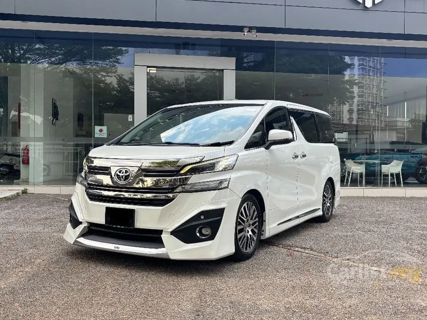 2016 Toyota Vellfire ZG MPV