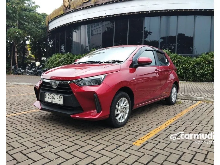 Jual Mobil Toyota Agya 2023 G 1.2 di DKI Jakarta Automatic Hatchback Merah Rp 153.000.000