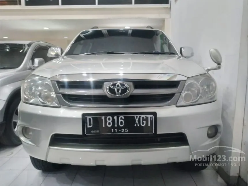 Jual Mobil Toyota Fortuner 2005 G 2.7 di Jawa Barat Automatic SUV Silver Rp 173.000.000