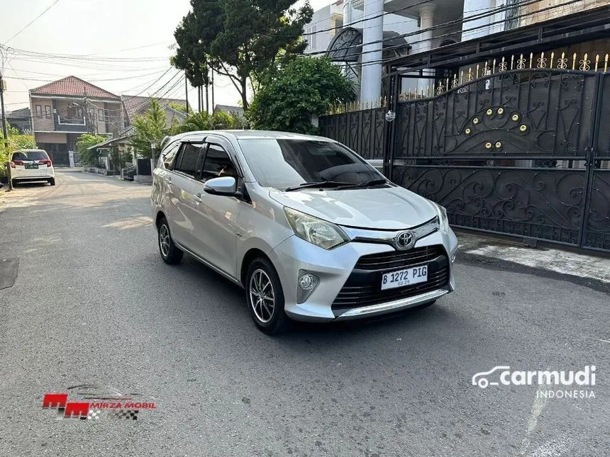 Jual Mobil Toyota Calya 2017 G 1.2 di DKI Jakarta Automatic MPV Silver Rp 112.500.000