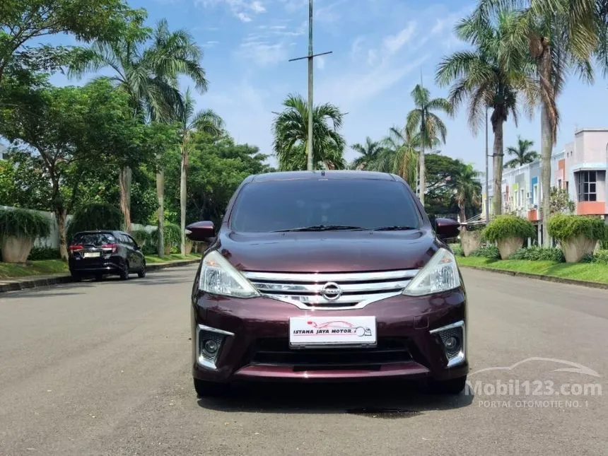 Jual Mobil Nissan Grand Livina 2014 Highway Star 1.5 di DKI Jakarta Automatic MPV Marun Rp 110.000.000