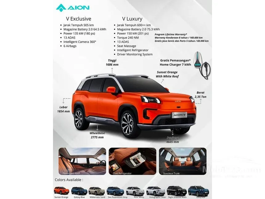2026 GAC AION V Luxury SUV