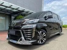 2021 Toyota Vellfire 2.5 G Van Wagon Modelista New Model TOTAL DP 400JT Black On Black Km Low Warranty ATPM Kondisi Mulus Harga Nego TOTAL DP RINGAN