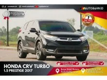 2017 Honda CR-V 1.5 Turbo Prestige SUV Black on Black Garansi Bebas Tabrak & Banjir