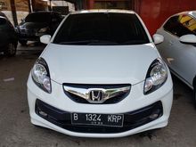 Honda Brio 1.2 E Matic Tahun 2015 Warna Putih Istimewa Siap Pakai No PR Ready Untuk Keluar Kota Nyaman Dan Irit