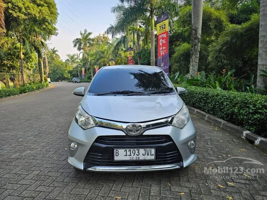 Jual Mobil Toyota Calya 2018 G 1.2 di Jawa Barat Automatic MPV Silver Rp 123.000.000