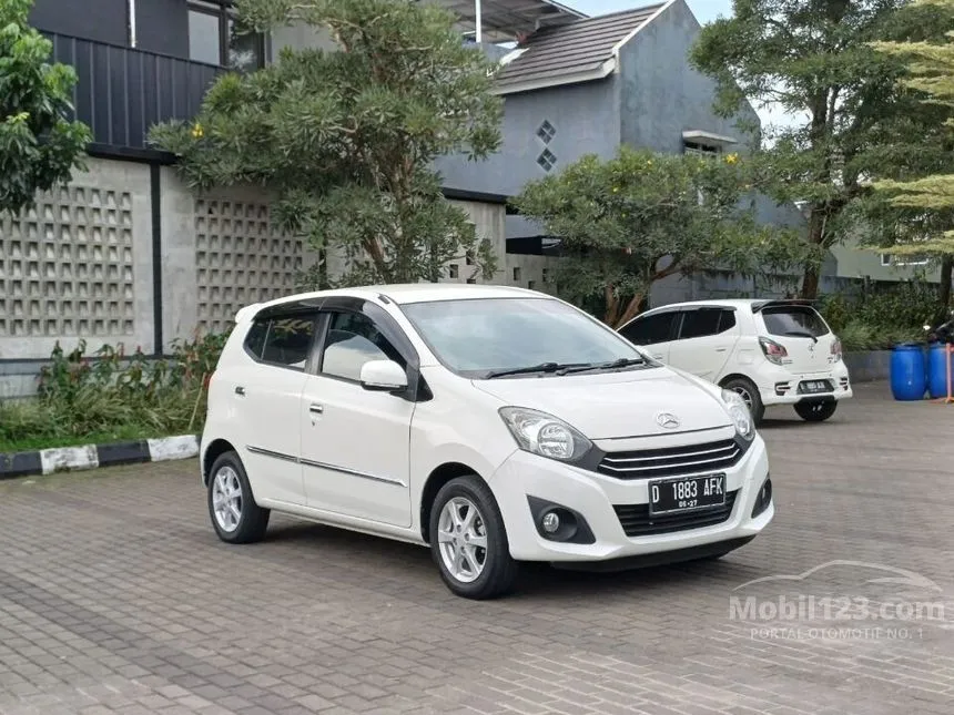 Jual Mobil Daihatsu Ayla 2017 X 1.0 di Jawa Barat Manual Hatchback Putih Rp 87.000.000