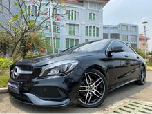 2018 Mercedes-Benz CLA200 1.6 AMG Coupe Nik2018 Black On Black Km30rb Record Panoramic Sunroof ISP-2021 #AUTOHIGH #BEST OFFER