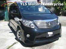 2010 Toyota Alphard 2.4 G 240S Prime Selection Type Gold II Sunroof Moonroof 2 Power Doors Power Boot Ori Toyota Home Theater System 360 Camera 7 Seat