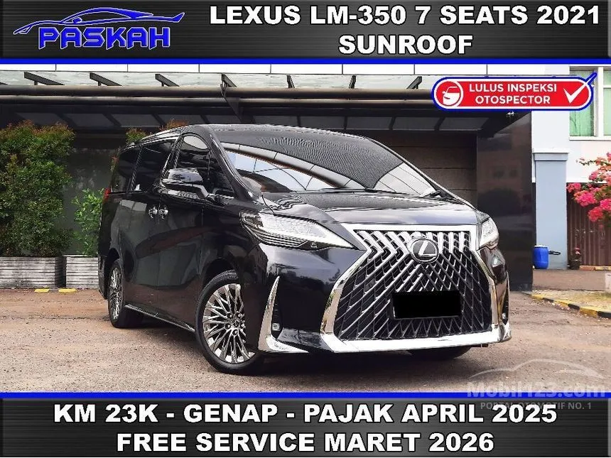 Jual Mobil Lexus LM350 2021 3.5 di DKI Jakarta Automatic Van Wagon Hitam Rp 1.510.000.000