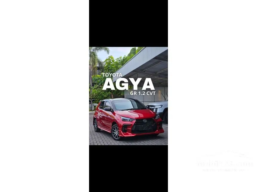 Jual Mobil Toyota Agya 2023 GR Sport 1.2 di DKI Jakarta Automatic Hatchback Merah Rp 240.000.000