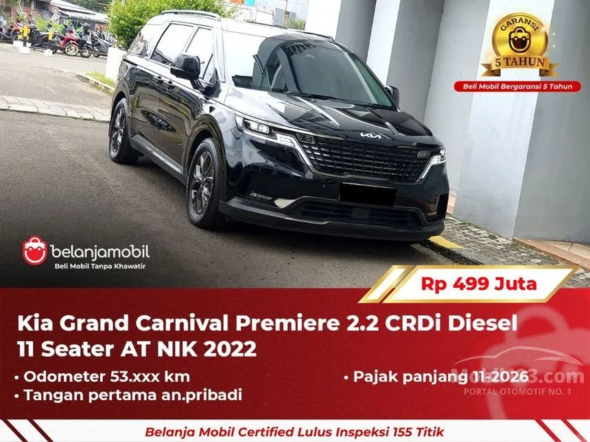 2022 KIA Grand Carnival Premiere 11 Seater MPV
