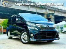 2013 Toyota Vellfire 2.4 Z MPV PREMIUM LUXURY 3YRS WARRANTY 2.POWERDOOR SUNROOF