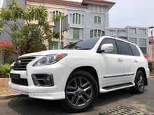 2014 Lexus LX570 5.7 J200 SUV F-Sport Full Option White On Black Km30rb Nik14 ATPM TDP.500JT