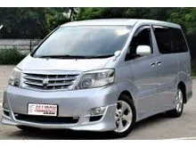2007 Toyota Alphard 2.4 V Van Wagon AT Silver No Pol Ganjil