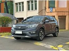 2015 Honda CR-V 2.4 AT Abu Abu KM 90rb Service Record Garansi KM asli Istimewa