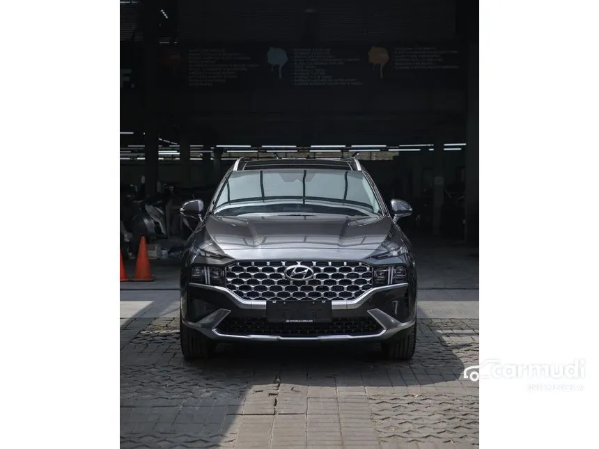 Jual Mobil Hyundai Santa Fe 2023 Signature 2.5 di DKI Jakarta Automatic SUV Abu