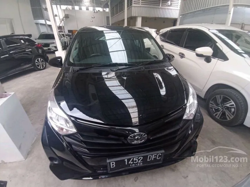 Jual Mobil Toyota Calya 2021 E 1.2 di Banten Manual MPV Hitam Rp 118.000.000
