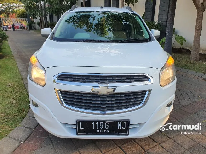 Jual Mobil Chevrolet Spin 2014 LTZ 1.5 di Jawa Timur Automatic SUV Putih Rp 110.000.000