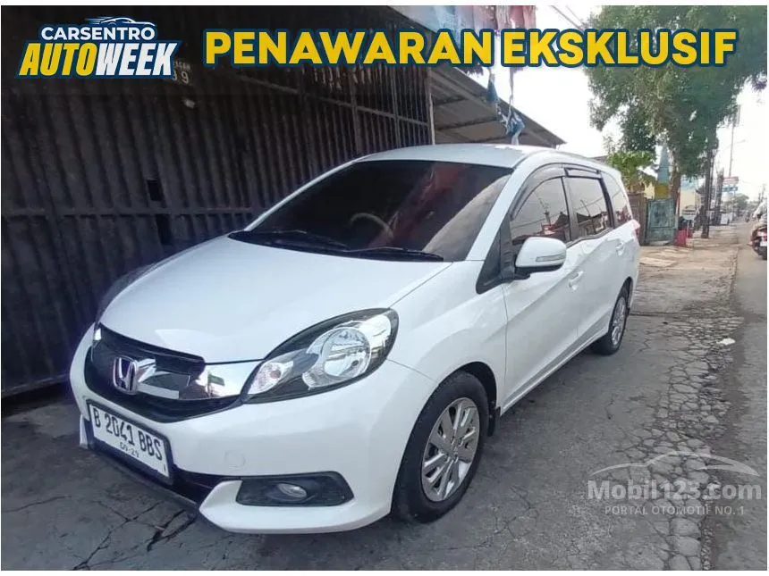 Jual Mobil Honda Mobilio 2014 E 1.5 di Yogyakarta Automatic MPV Putih Rp 120.000.000