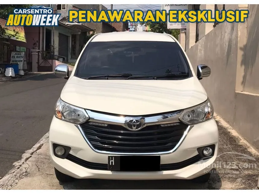 Jual Mobil Toyota Avanza 2017 G 1.3 di Jawa Tengah Manual MPV Putih Rp 160.000.000
