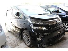 2013 Toyota Vellfire 2.4 Z Golden Eyes (A) UNREG -- SEE TO BELIEVE --