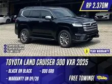 2025 Toyota Land Cruiser 3.3 300 VX-R SUV Black Hitam LC LC300 300VXR VXR