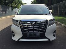 Toyota Alphard 2.5 G ATPM NIK2017 White KM 3000 kaya baru
