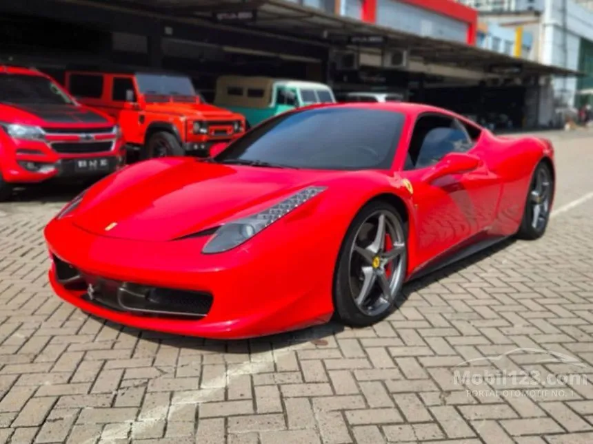Jual Mobil Ferrari 458 2011 Italia 4.5 di DKI Jakarta Automatic Coupe Merah Rp 5.150.000.000