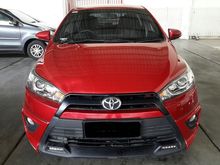 Toyota Yariss TRD Sportivo 1.5 AT ( Matic ) Tahun 2014 Merah Met Km 13 Rb Antik