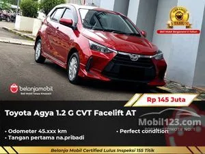 2023 Toyota Agya 1.2 G Hatchback