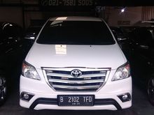 Toyota Kijang Innova 2.0 G Autometic bensin 2015 Putih # DP Rp 13 Juta