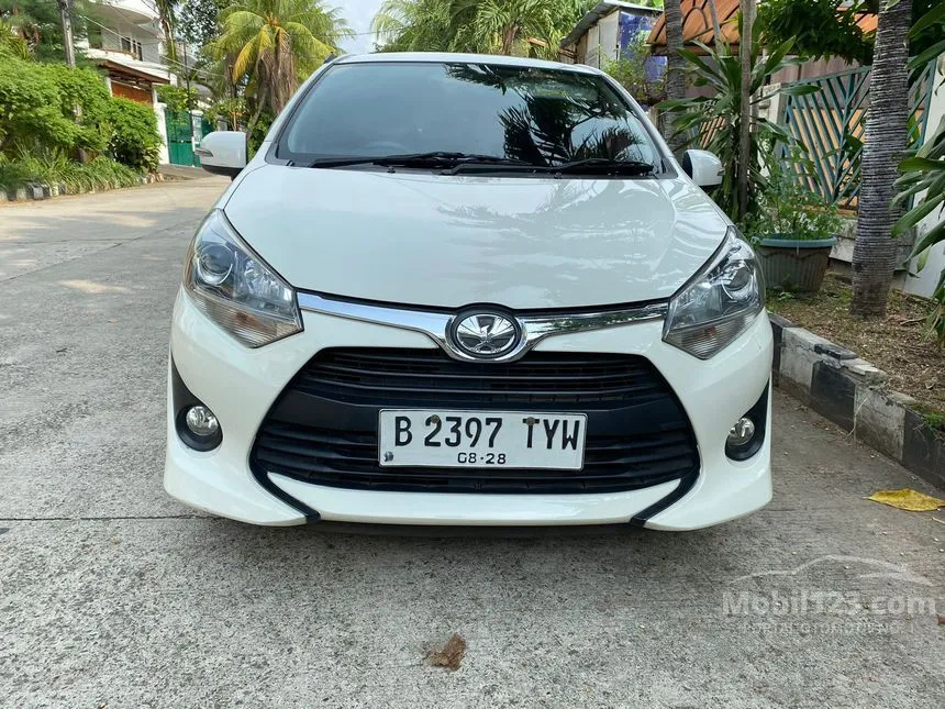 Jual Mobil Toyota Agya 2019 G 1.2 di DKI Jakarta Manual Hatchback Putih Rp 100.000.000