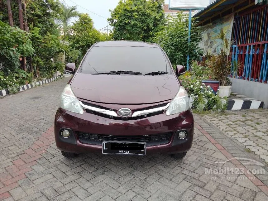 Jual Mobil Daihatsu Xenia 2014 R DLX 1.3 di Jawa Timur Automatic MPV Marun Rp 122.000.000