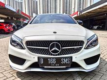 Mercy C43 AMG 2018 KM 8rb Putih ANTIK
