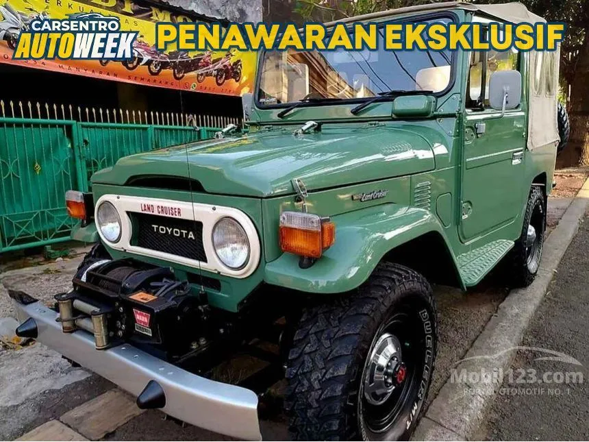 Jual Mobil Toyota Land Cruiser 1978 Hardtop 4.2 4.2 di Jawa Tengah Manual Jeep Hijau Rp 315.000.000