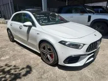 2020 Mercedes-Benz A45S 2.0AMG /TWO TONE INTERIOR/360 CAMERA /HUD/PANROOF/DIGITAL METER/AMBIENT LIGHT/FACELIFT/UNREGISTER