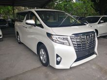2016 Toyota Alphard 2.5 G PACKAGE